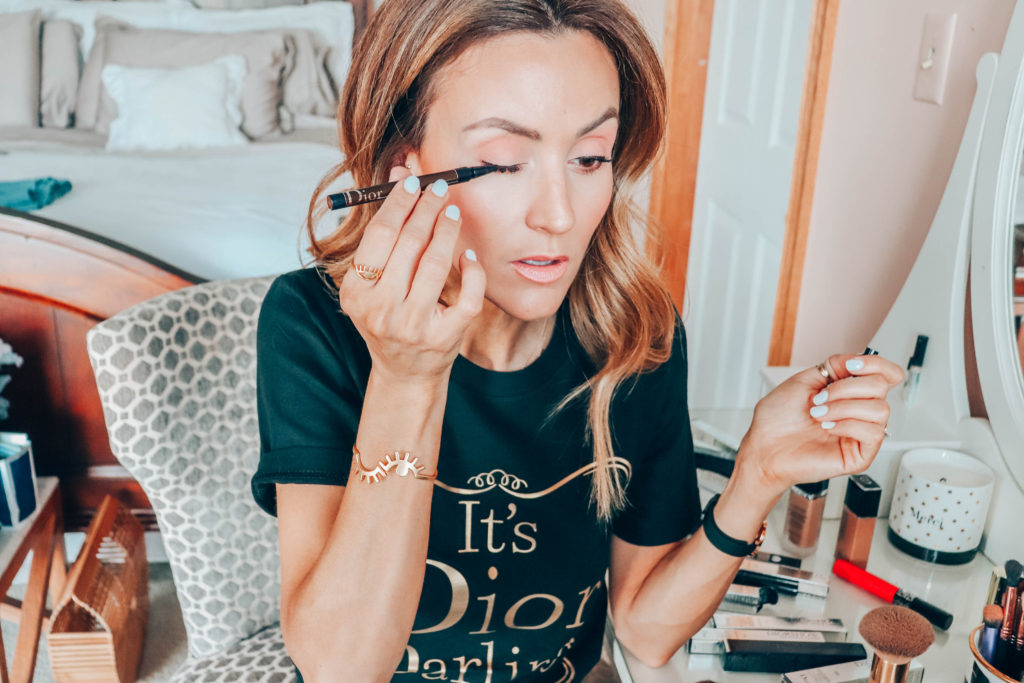 It's dior darling graphic tee - Summer Graphic Tees + Life Update featured by popular Indianapolis style blogger, Karina Style Diaries