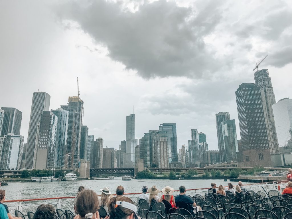 Chicago's boat ride | The Ultimate Weekend in Chicago featured by popular Indianapolis travel blogger, Karina Style Diaries