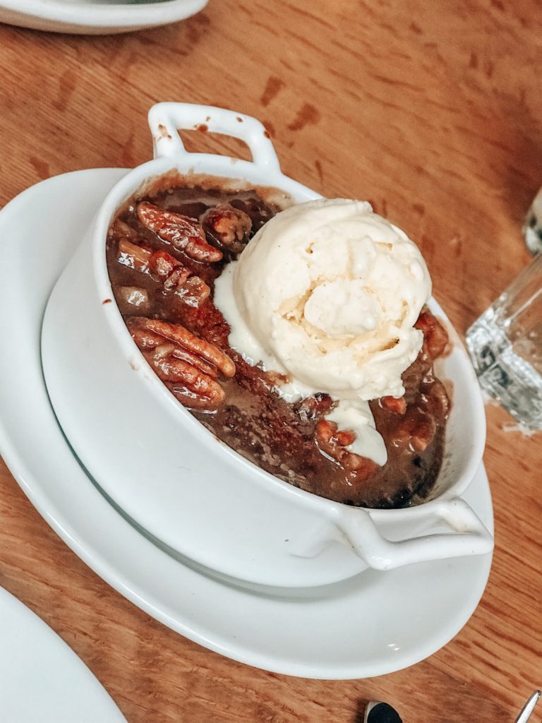 Sticky toffee pudding | The Ultimate Weekend in Chicago featured by popular Indianapolis travel blogger, Karina Style Diaries