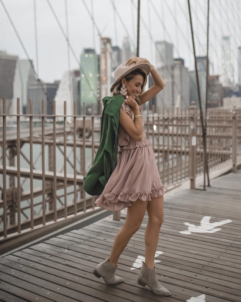 NYFW Brooklyn Bridge day 4 Karina Reske | NYFW Looks featured by popular Indianapolis fashion blogger, Karina Style Diaries