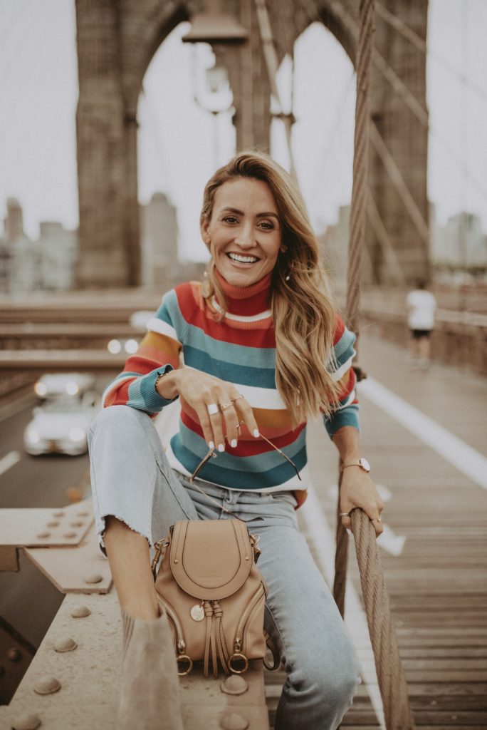 Brooklyn Bridge, Karina Style Diaires, NYFW | NYFW Looks featured by popular Indianapolis fashion blogger, Karina Style Diaries
