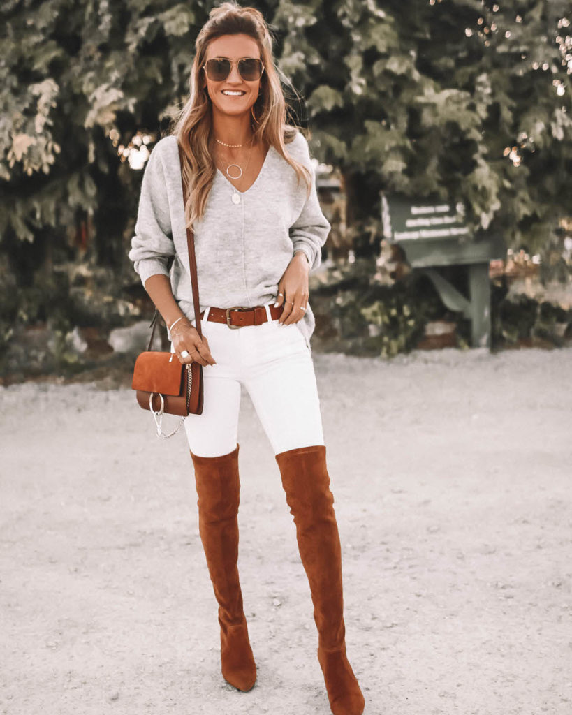 12 Cute Ways to Wear White Boots