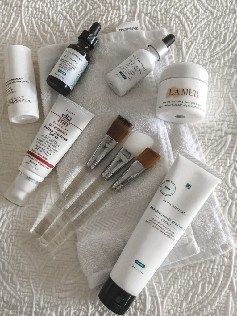 skincare travel routine | The Ultimate Short Trip Packing List featured by top Indianapolis travel blogger, Karina Style Diaries
