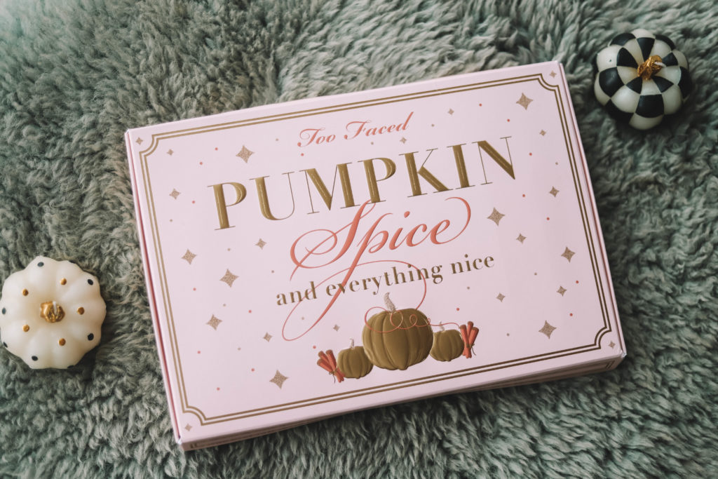 Fall Makeup Review: Too Faced Pumpkin Spice And Everything Nice makeup set featured by top Indianapolis beauty blog, Karina Style Diaries