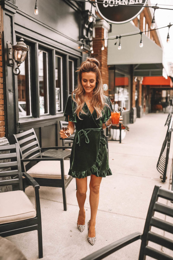 The Holly Velvet Holiday Dress