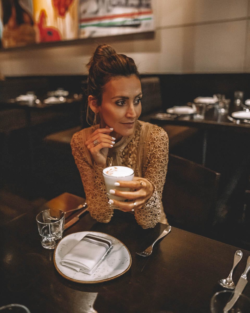 Tanta restaurant Chicago | Pisco Sour | Karina reske  | Chicago Restaurant Week Trip Recap featured by top US life and style blogger, Karina Style Diaries