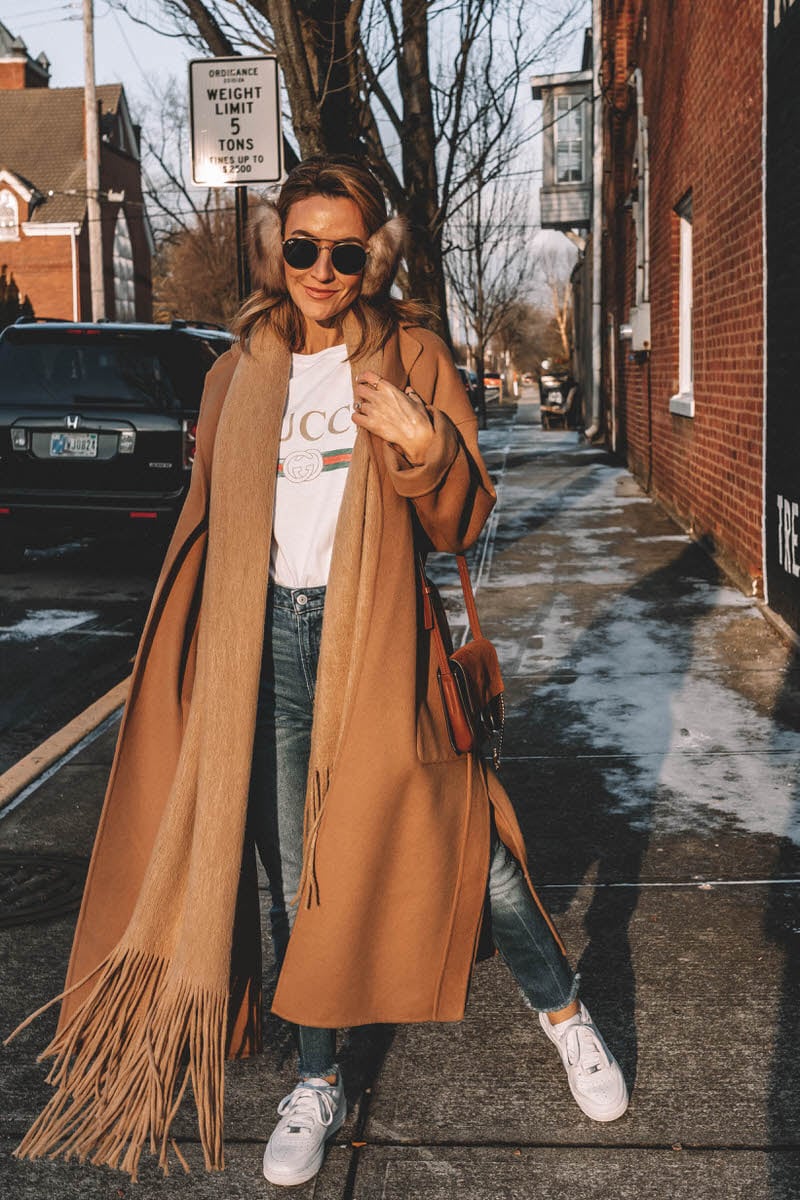 Warbrobe Staple The Zara Camel Coat Karina Style Diaries