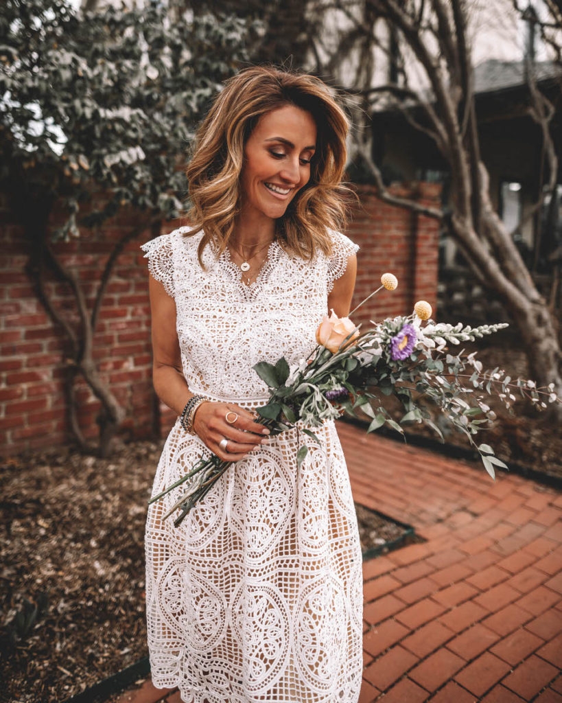 Three Delicate White Dresses for Easter - Karina Style Diaries