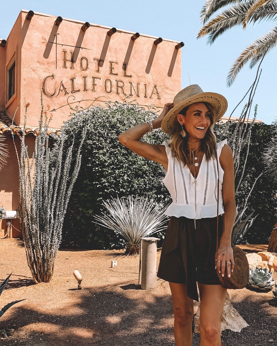 The Cutest Willow And Clay Capsule Collection I wore in Palm Springs -  Karina Style Diaries