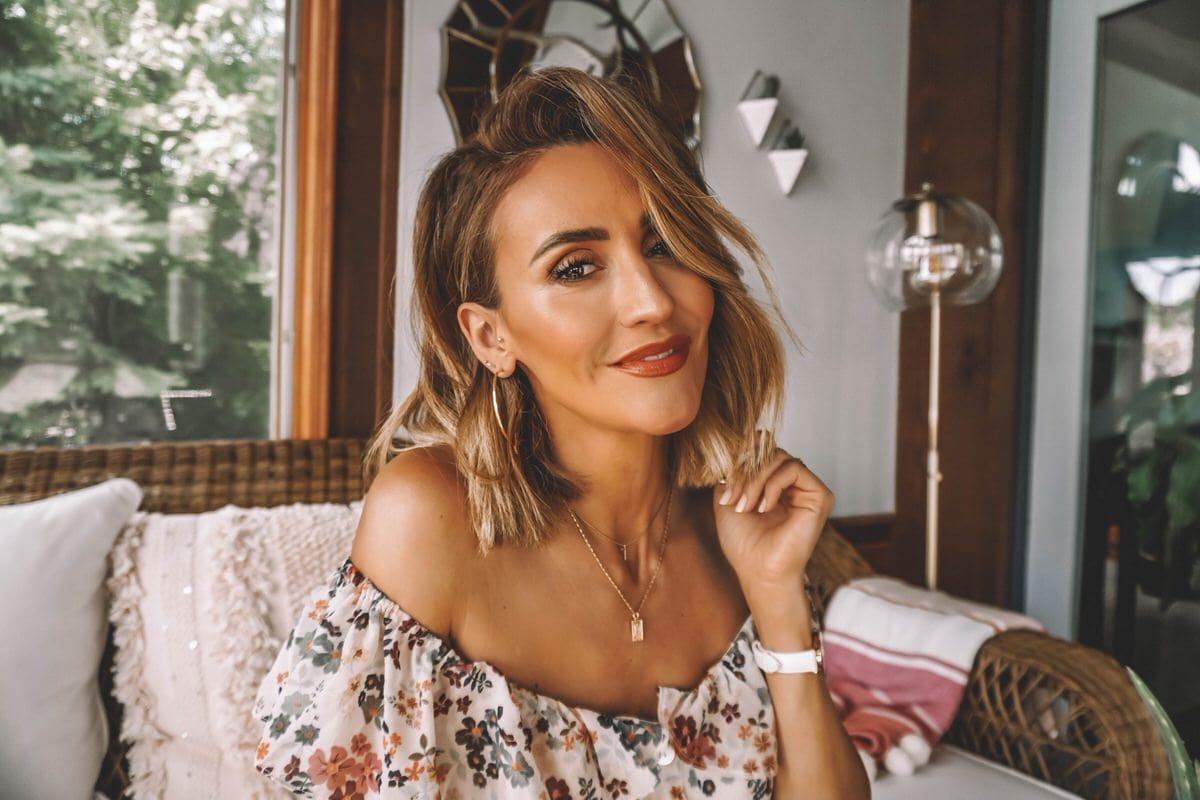 Karina Style Diaries full coverage summer makeup for hyperpigmented skin