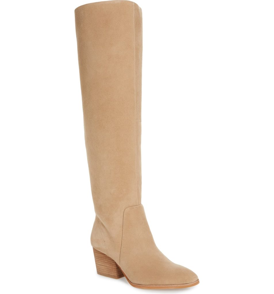 Vince Camuto Cream Boots
