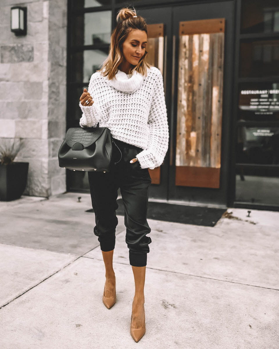 7 Ways to Style a Knit Jogger Set - Karina Style Diaries