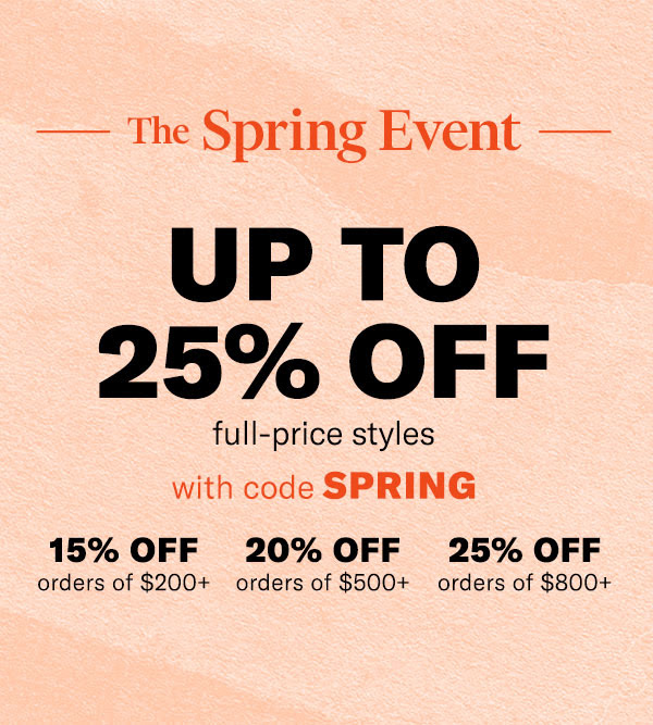 Shopbop Spring Sale 