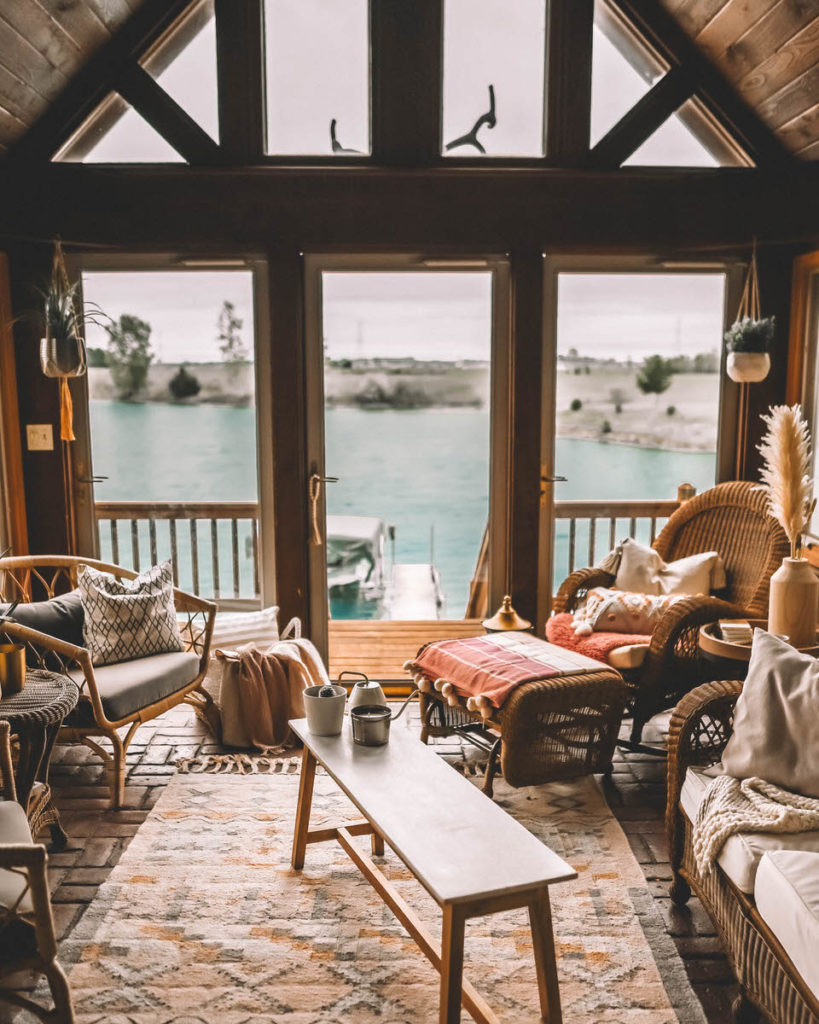 Lake House Porch Reveal Decor Ideas Karina Style Diaries