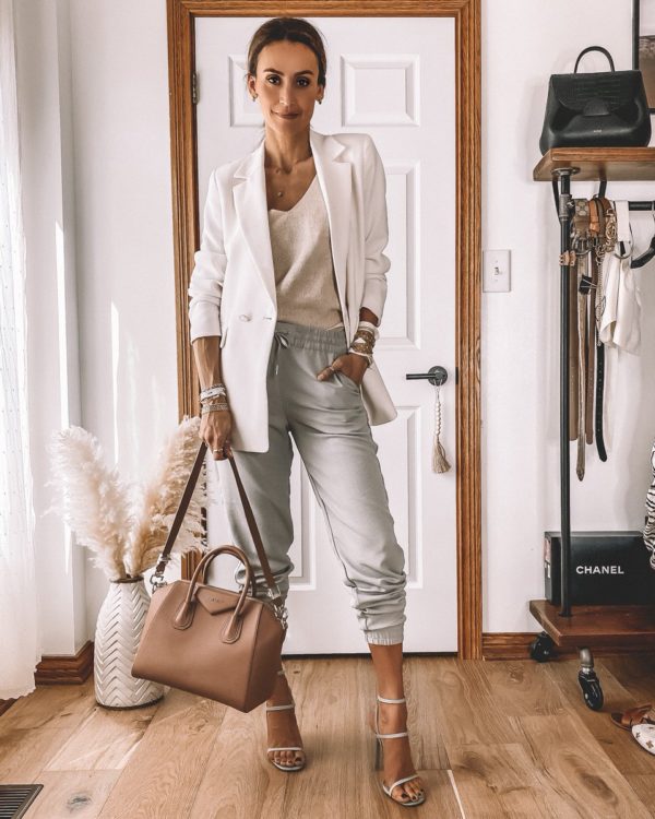 7 Ways to Style a White Blazer for summer - Karina Style Diaries