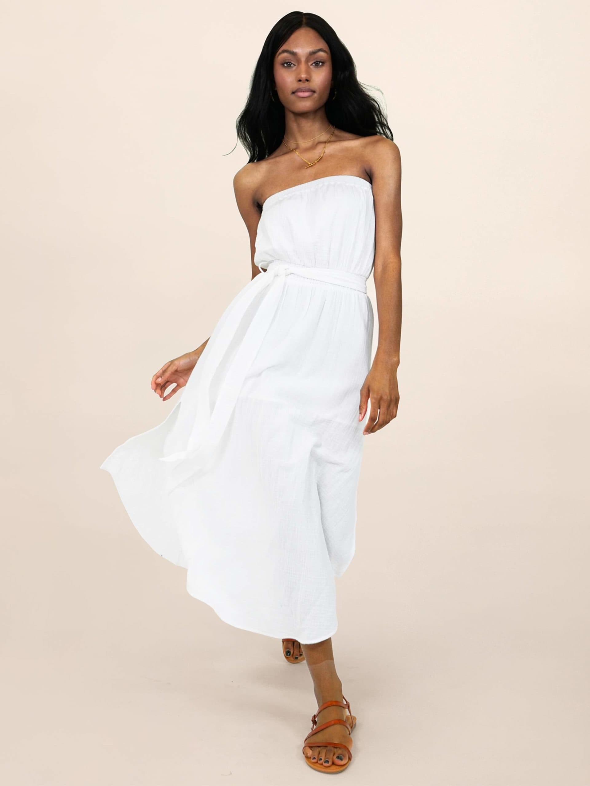 white dress walmart