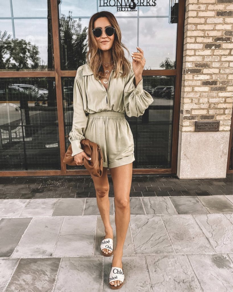 Chloé Woody Logo Sandals Review & Outfit Ideas - Karina Style Diaries