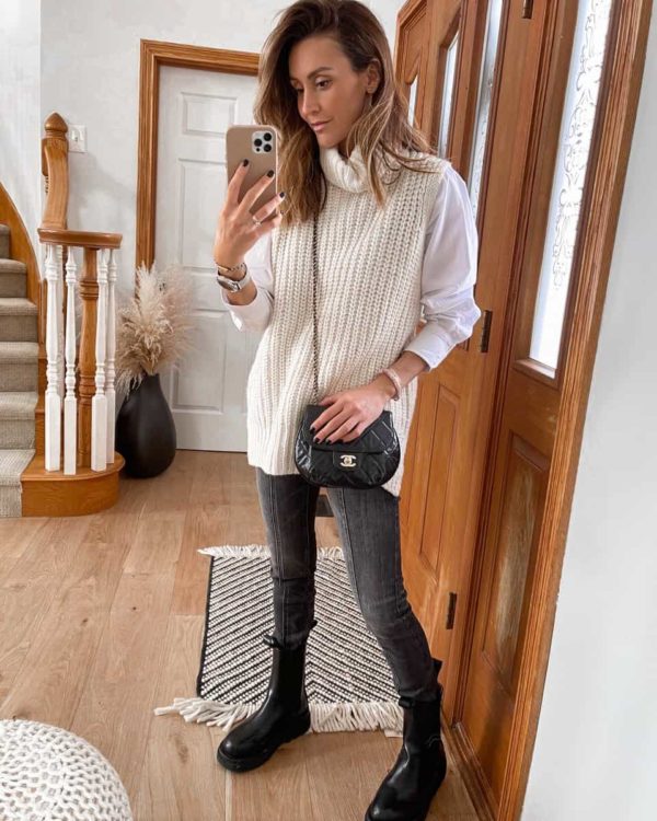 lug sole boots outfit