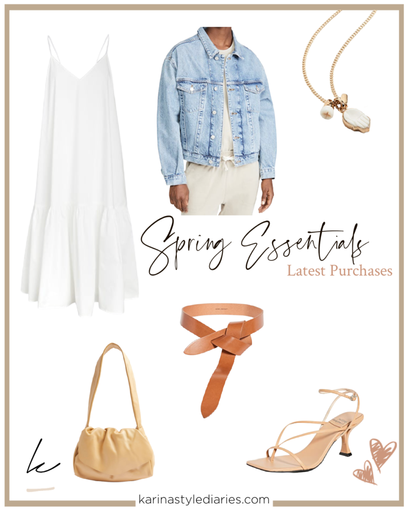 Karina Style Diaries Spring Essentials 