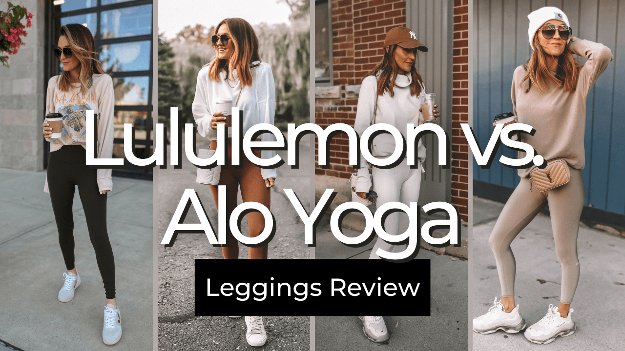 Lululemon + Alo Yoga Leggings - Pros, Cons, and Differences between my  favorites! - Karina Style Diaries