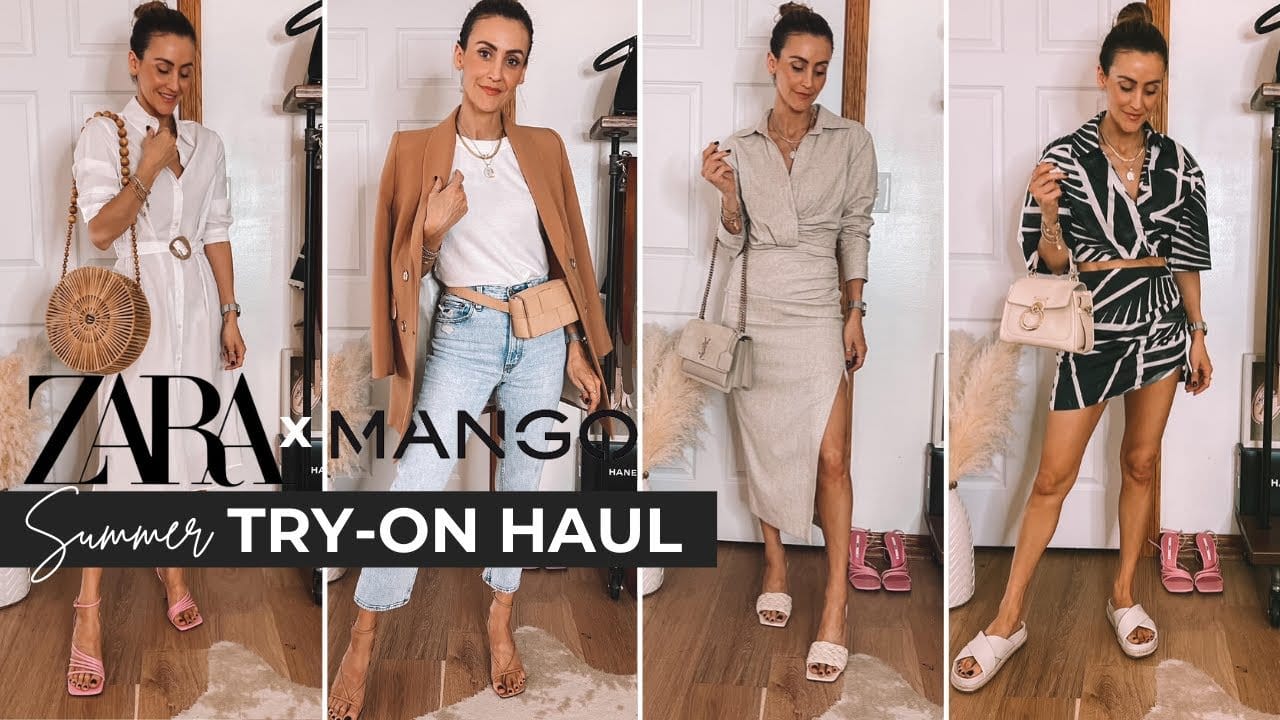 Zara + Mango Spring Haul + Styling Tips