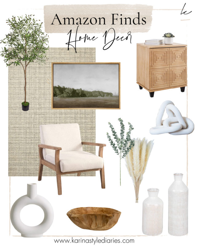 amazon home decor finds Karina Style Diaries