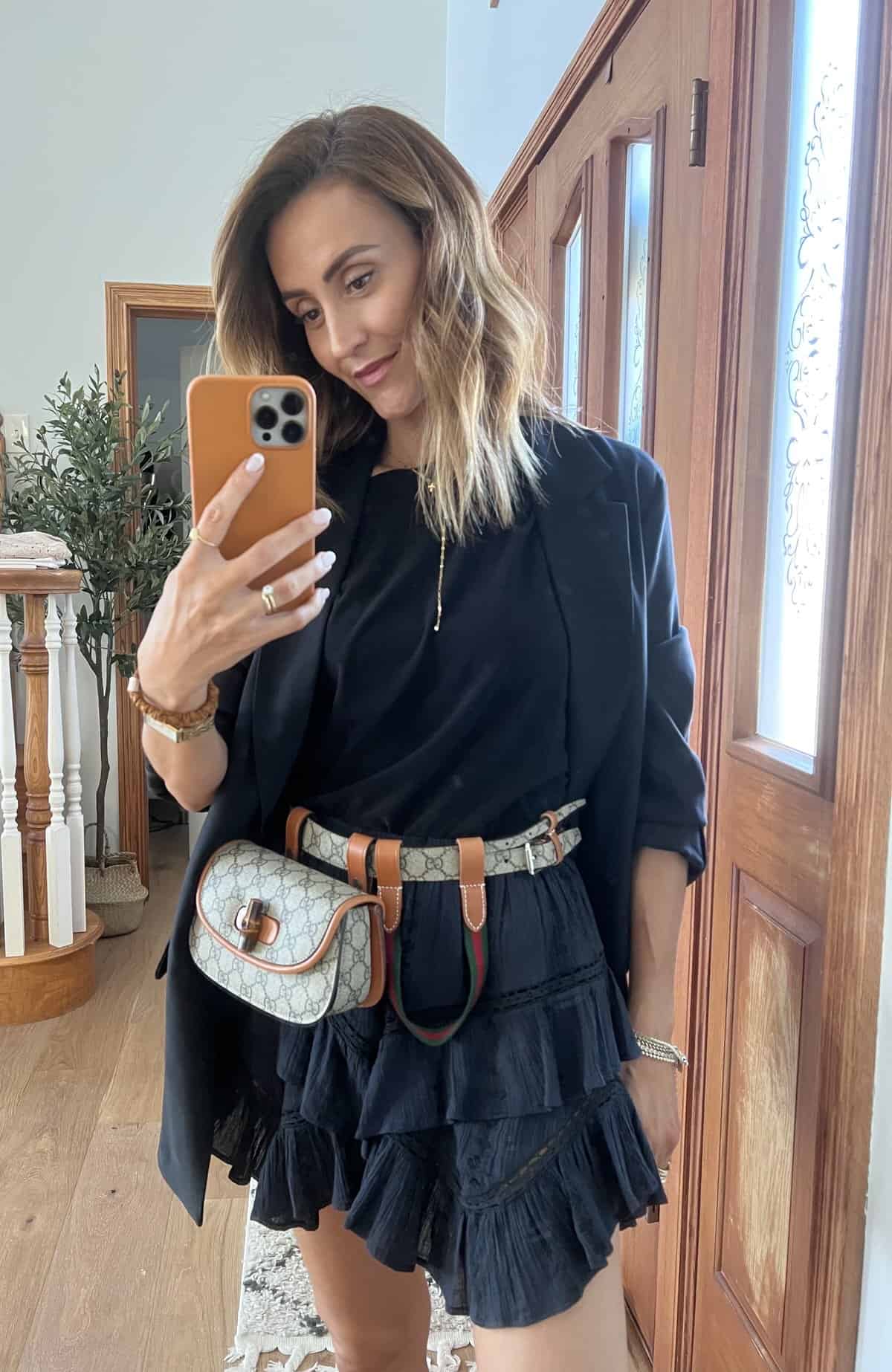 10 Ways to Style the Gucci Belt - Karina Style Diaries