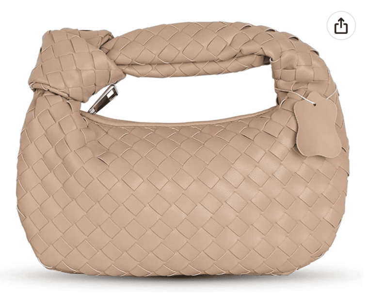 amazon bottega knot bag dupe