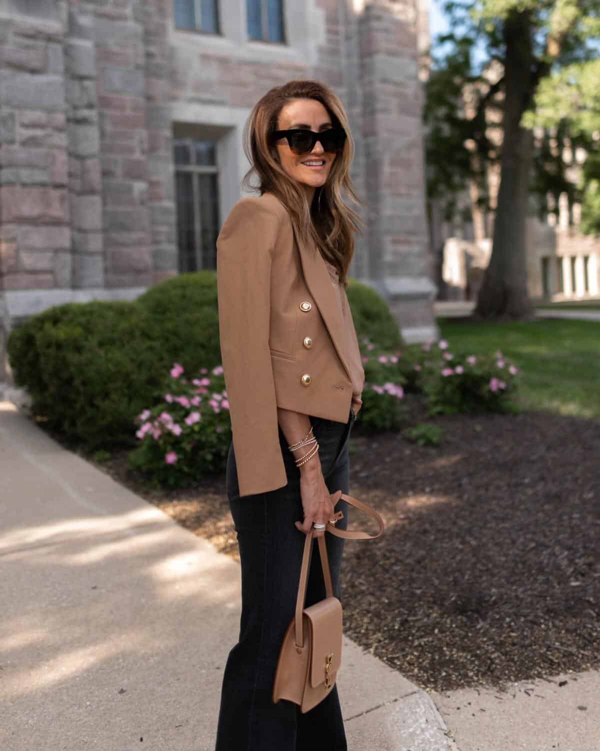 Fashion Week Outfit: Ellery Blazer & Cropped Flares