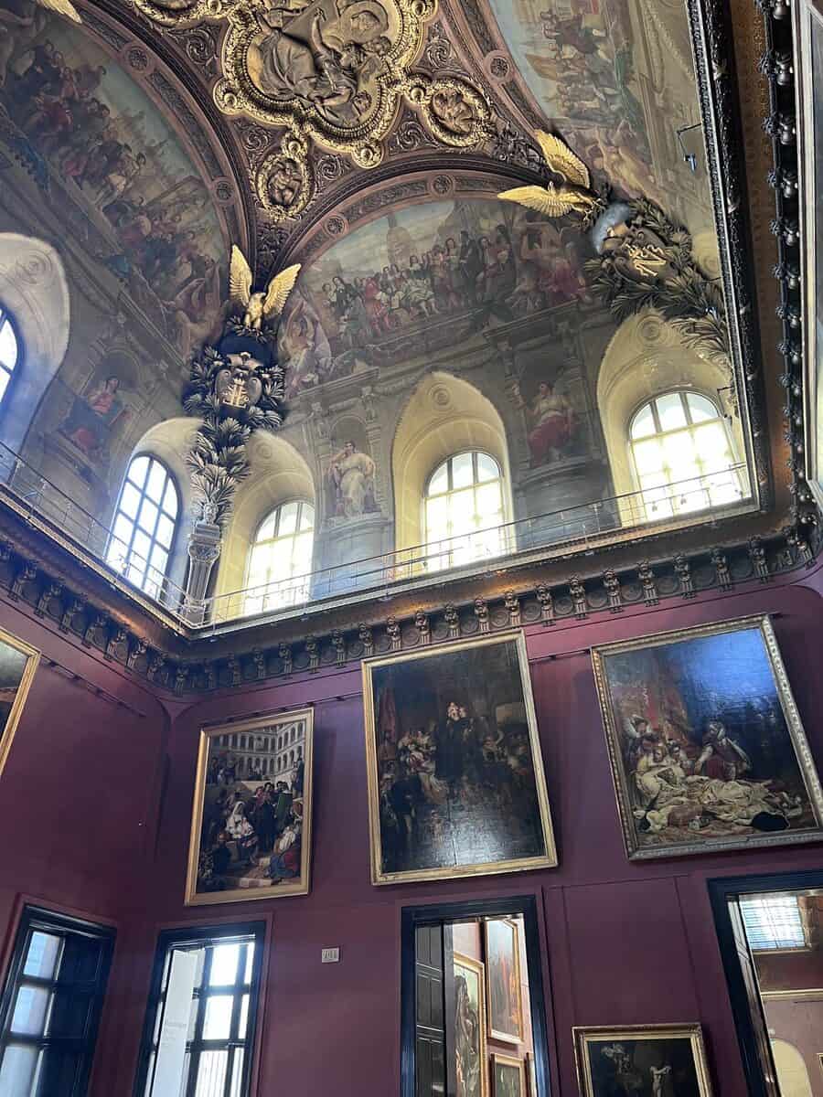 Louvre ceiling