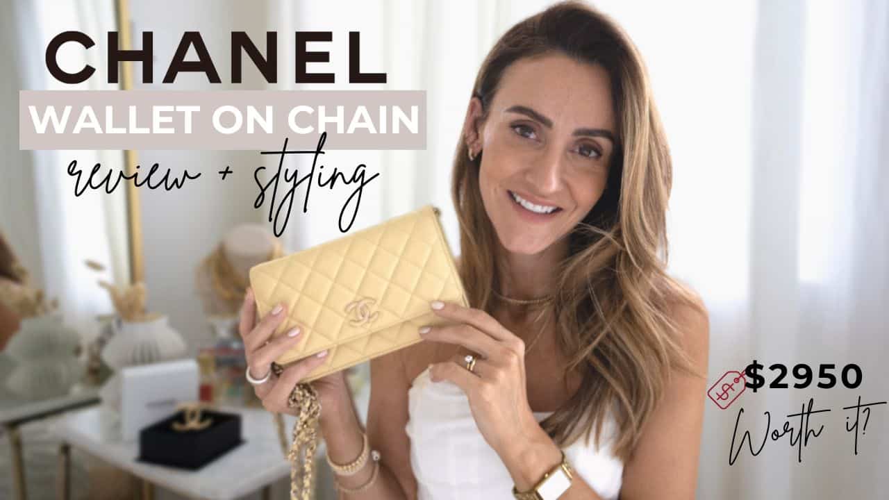 Chanel Wallet on Chain 2022 Review + How I Style it! - Karina Style Diaries