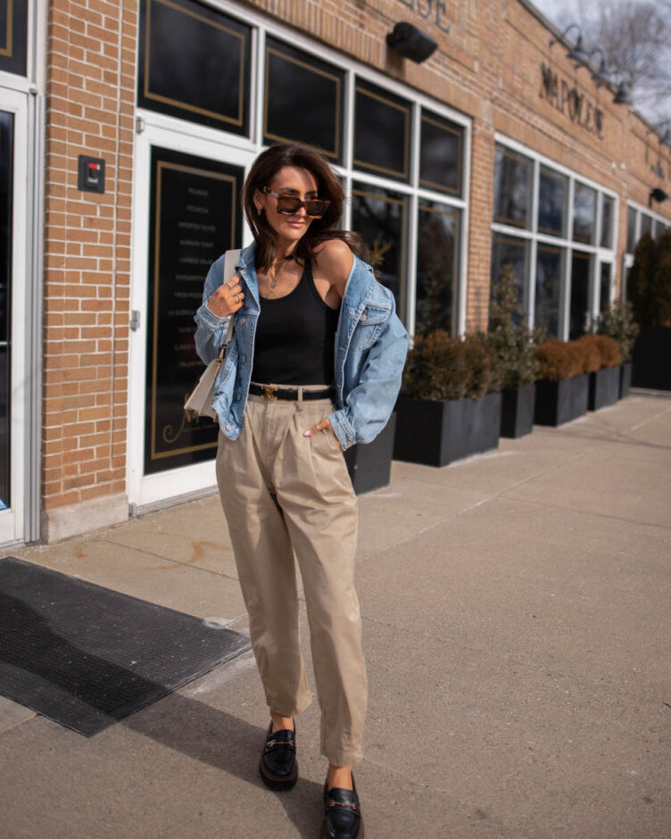 How to Wear Chunky Loafers Throughout the Fall and Winter - Karina ...