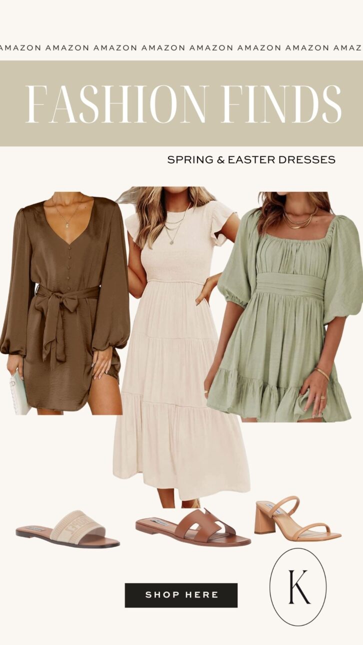 Easter amazon dresses and shoes