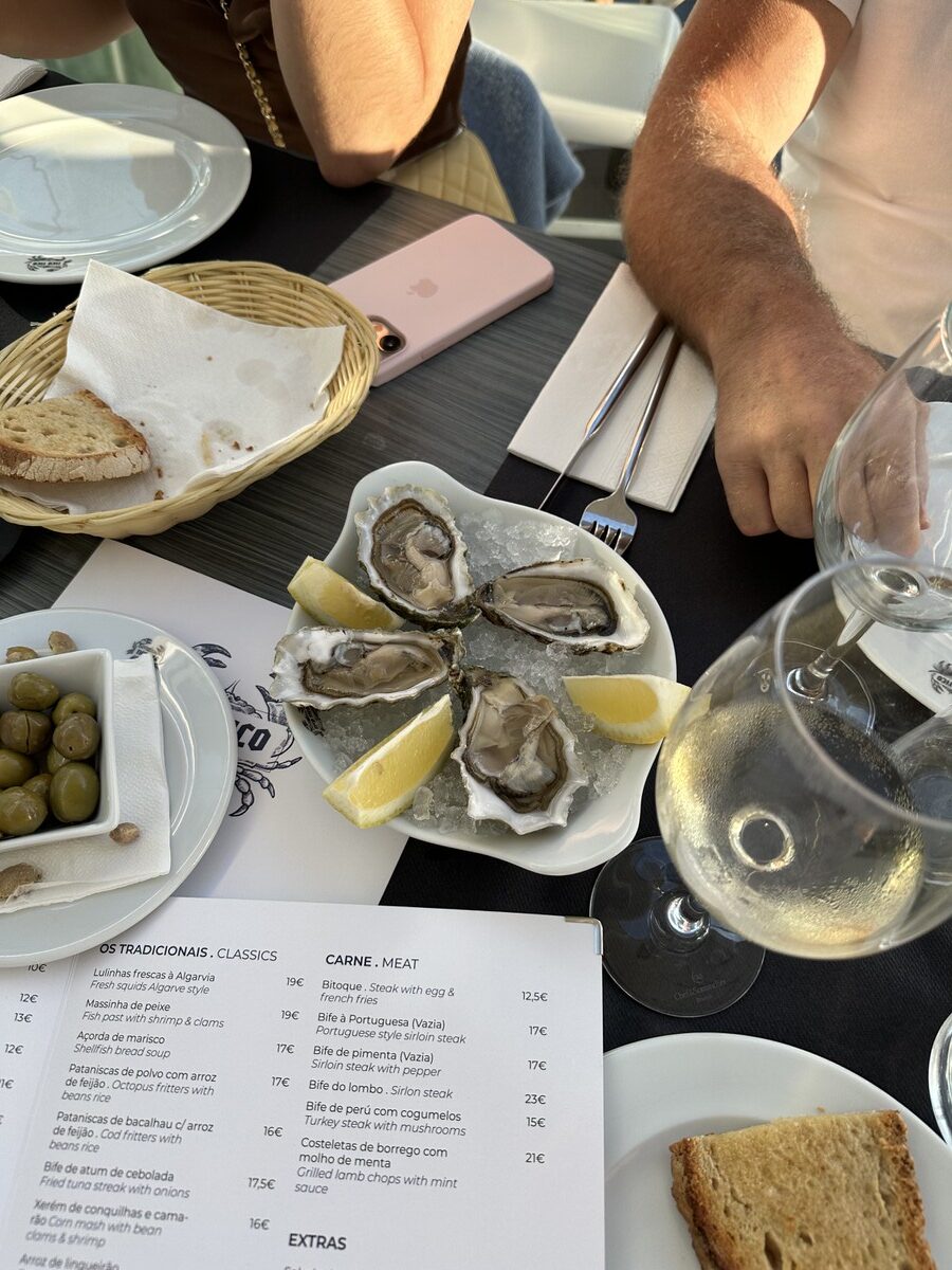 Seafood in Algarve