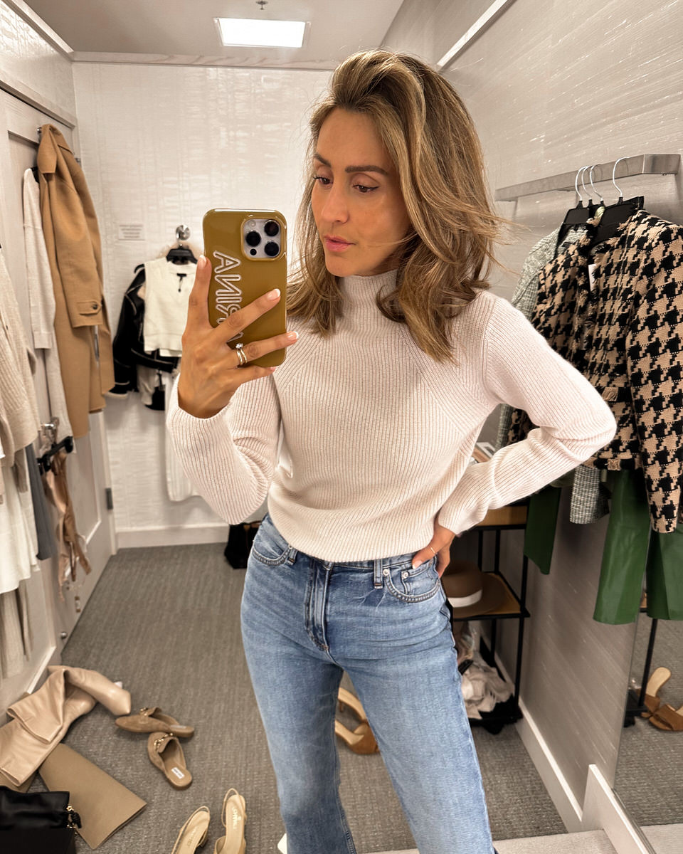 Nordstrom cashmere sweater from Nsale