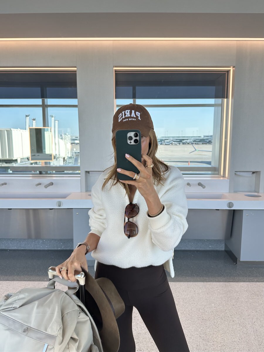 Karina Style Diaries Varley Travel Outfit