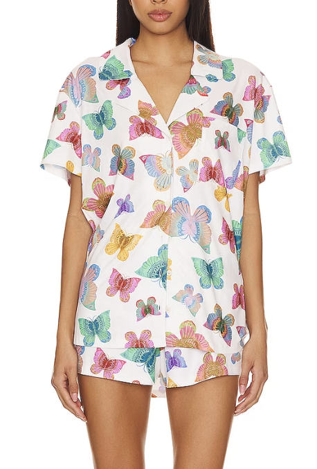 show me your mumu butterfly pajama set