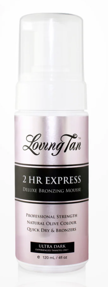 loving tan 2 hour express mousse