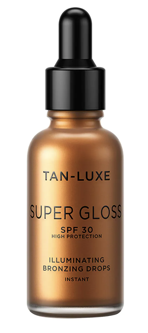tan-luxe super gloss face drops