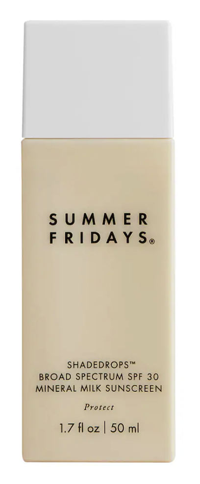 Summer fridays shadedrops mineral milk sunscreen