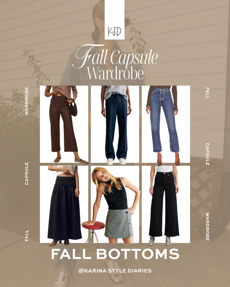 The Ultimate Fall Capsule Wardrobe