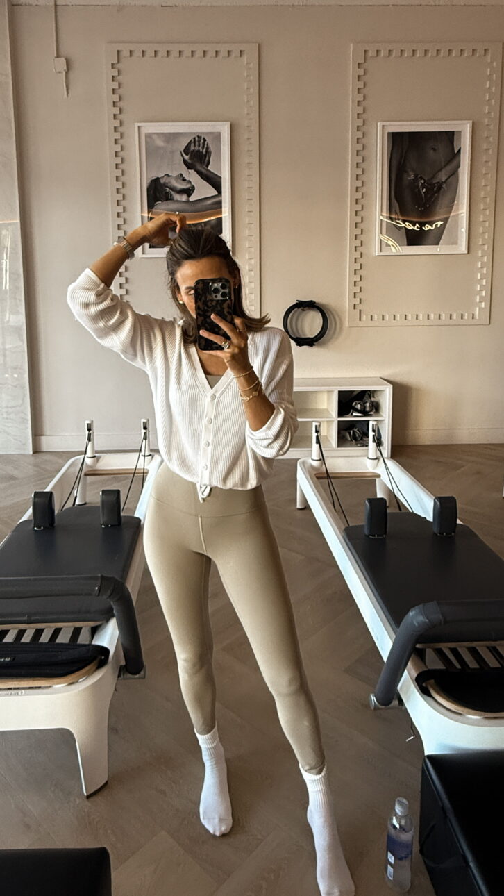 leggings outfit for pilates