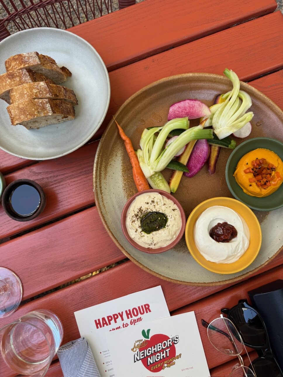 Food from the Little Saint Healdsburg