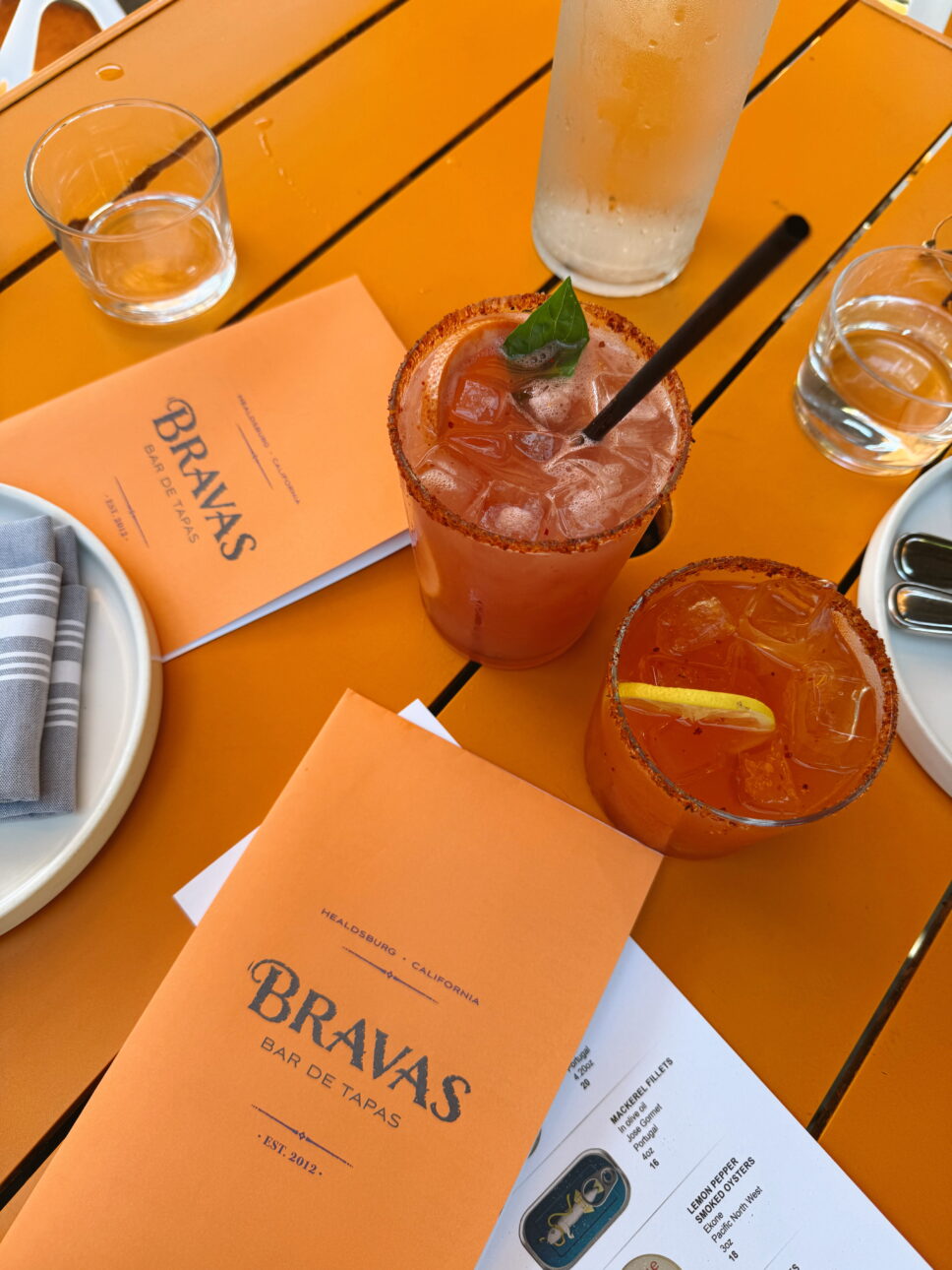Bravas Bar de Tapas Healdsburg
