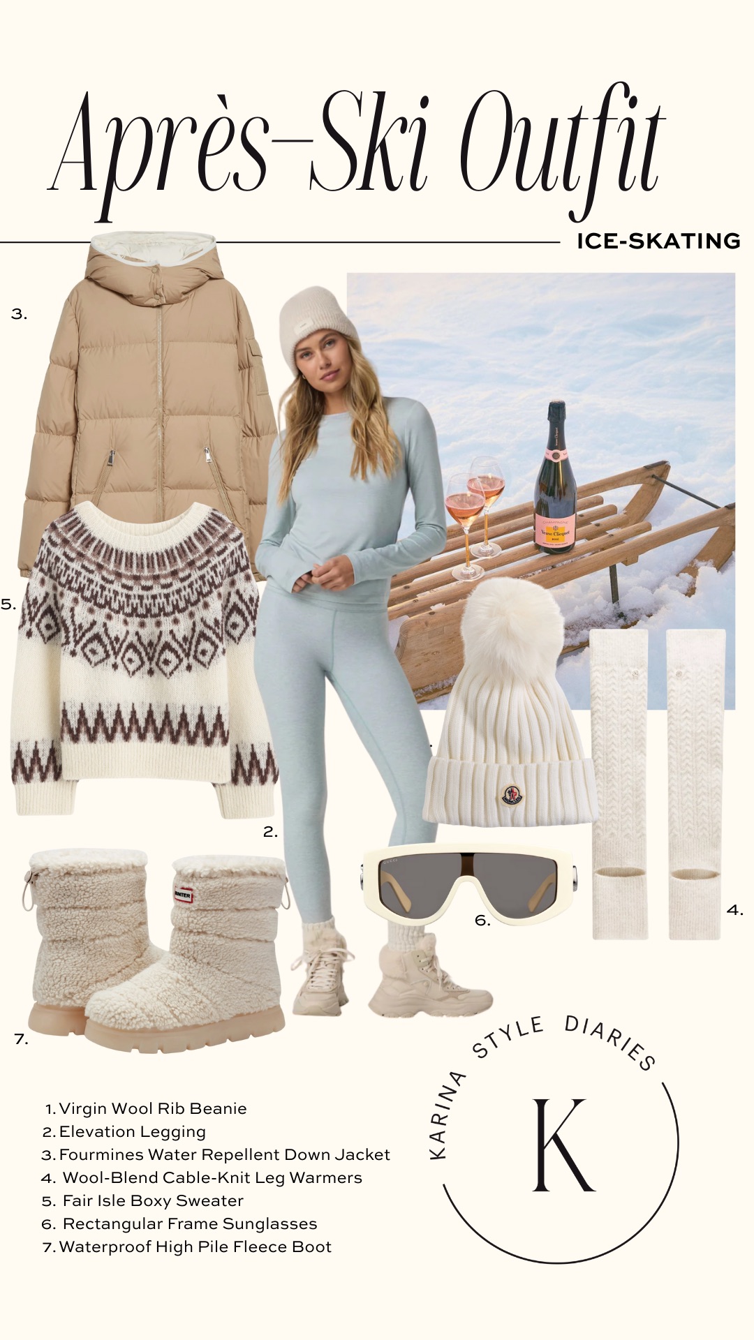 Apres Ski Outfit Ice Skating